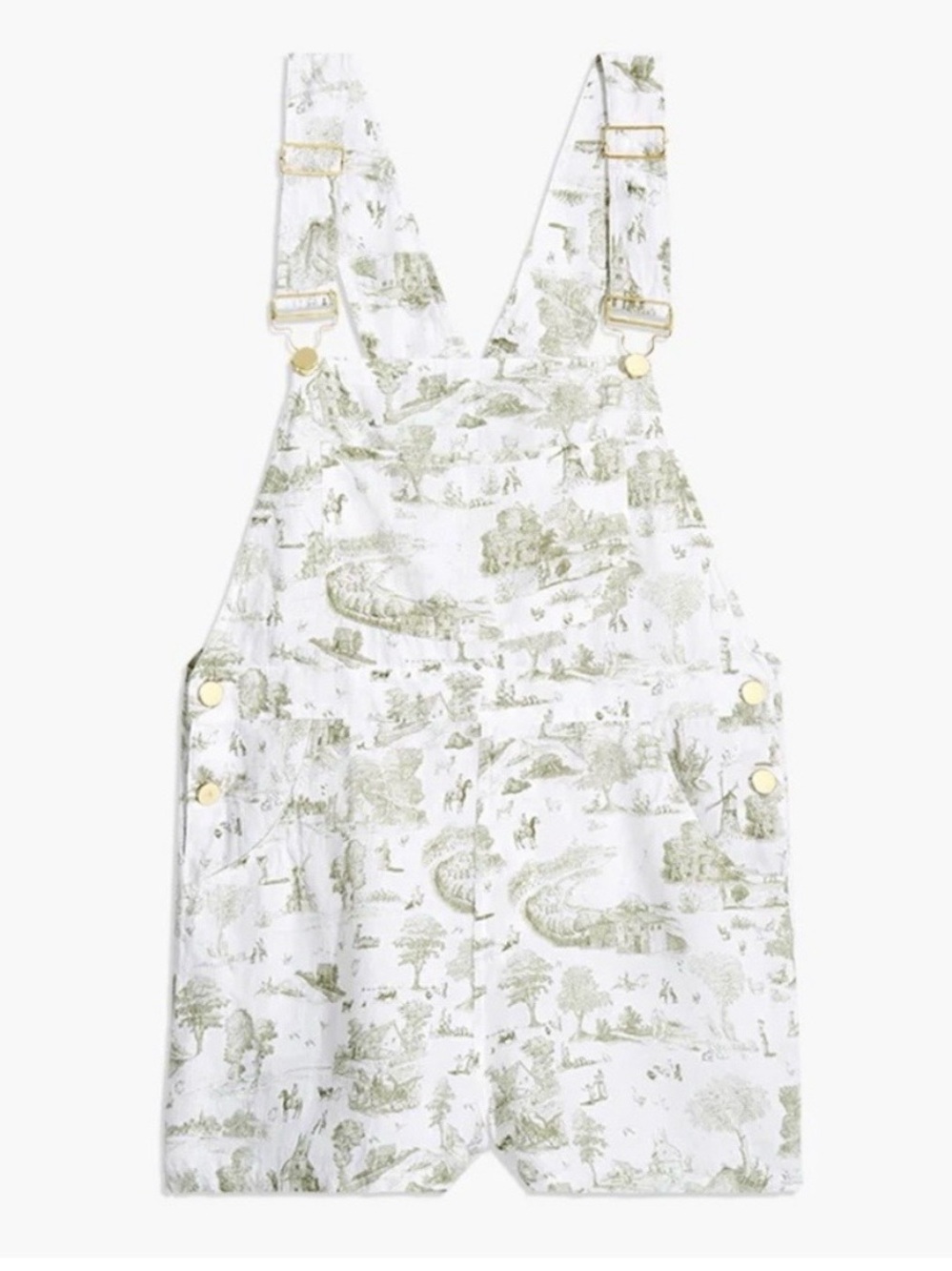 WEWOREWHAT BASIS SHORT OVERALLS